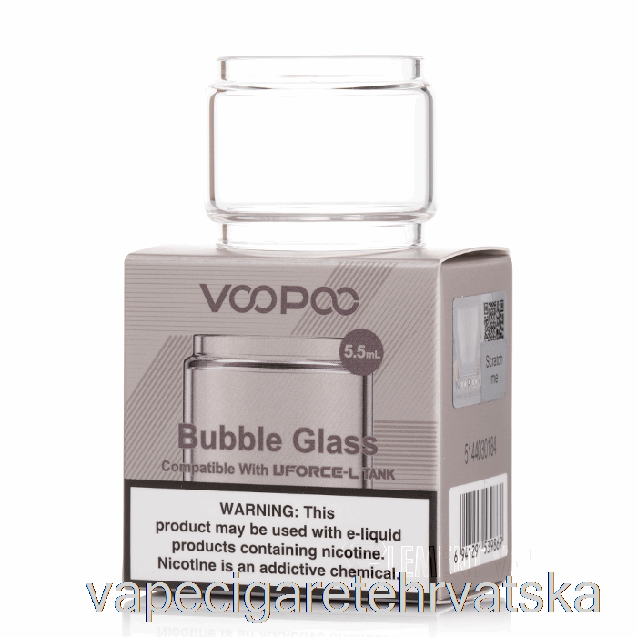 Vape Hrvatska Voopoo Uforce-l Zamjensko Staklo 4ml Ravno Staklo